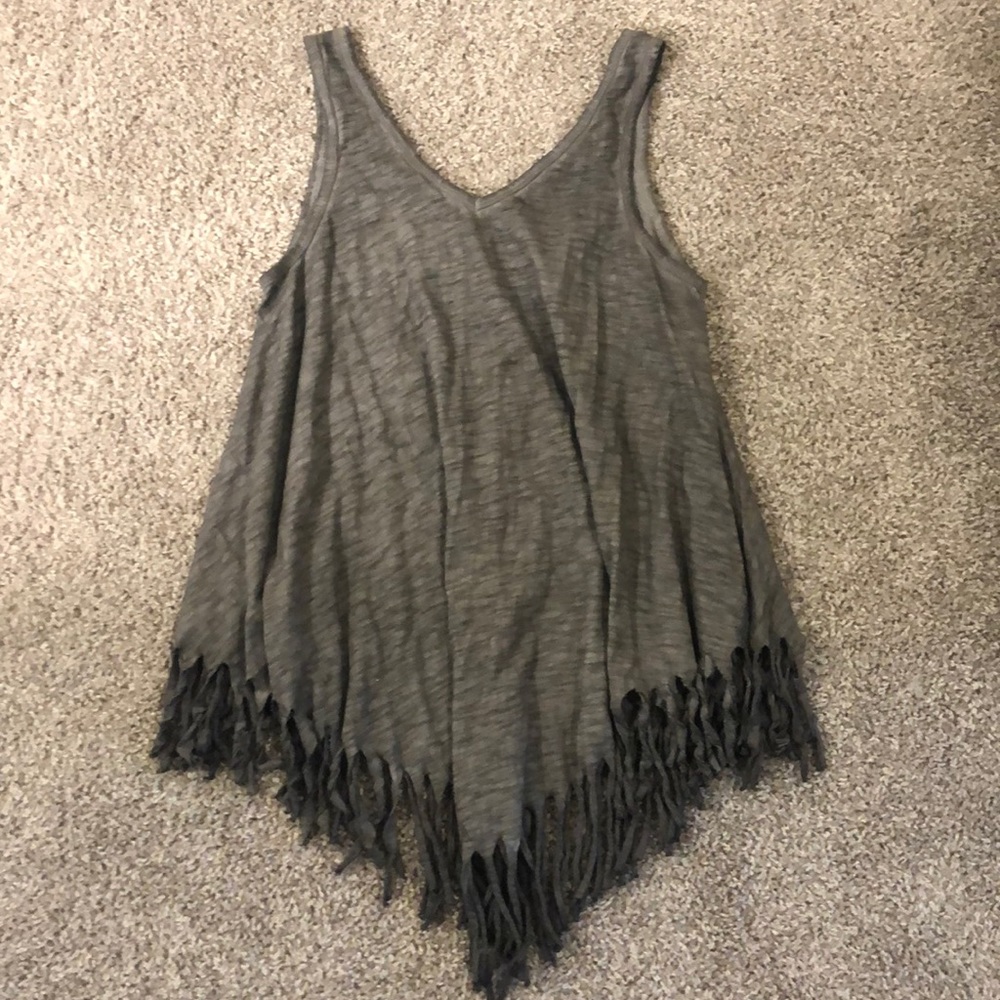 Fringe tank top